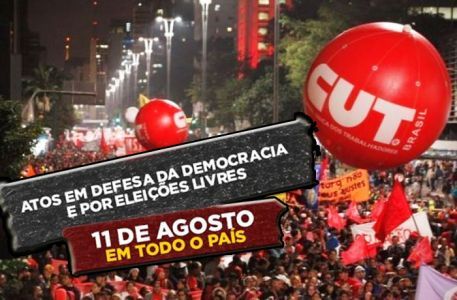 Mobilização em defesa de eleições livres tomará as ruas de todo o país no dia 11
