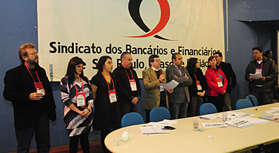 Juvandia Moreira é a primeira mulher presidenta do Sindicato dos Bancários de São Paulo