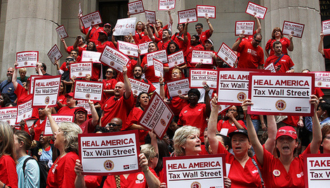Enfermeiras dos EUA querem taxar operações de Wall Street