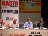 Centrais reafirmam: basta de práticas antissindicais no Brasil