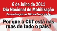 6 de julho: Dia Nacional de Mobilização em todo o país 