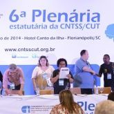 Segundo dia da 6ª Plenária Estatutária da CNTSS/CUT