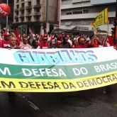 Manifestação CUT Nacional na Avenida Paulista - 13 03 2015