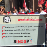Entidades filiadas a CNTSS/CUT participam de atos em Defesa do INSS e do Servidor Público - 14/02/2020