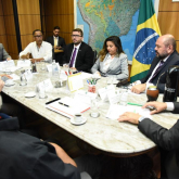 CNTSS/CUT se reúne com ministro Onyx Lorenzoni - Brasília - 02 fevereiro 2022