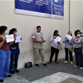 Entidades filiadas a CNTSS/CUT participam de atos pelo piso salarial da enfermagem - 09-09_2022