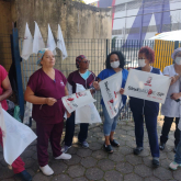 Entidades filiadas a CNTSS/CUT participam de atos pelo piso salarial da enfermagem - 09-09_2022