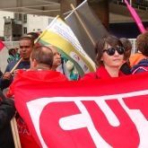CNTSS/CUT defende trabalho decente em ato das Centrais Sindicais
