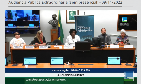 Cortes no orçamento da Assistência Social feitos por Bolsonaro foram debatidos em Audiência Pública na Câmara Federal